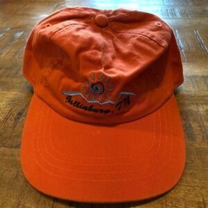 NEW Vintage 90s Gatlinburg Tennessee Orange Sun Baseball Hat Cap 1990s